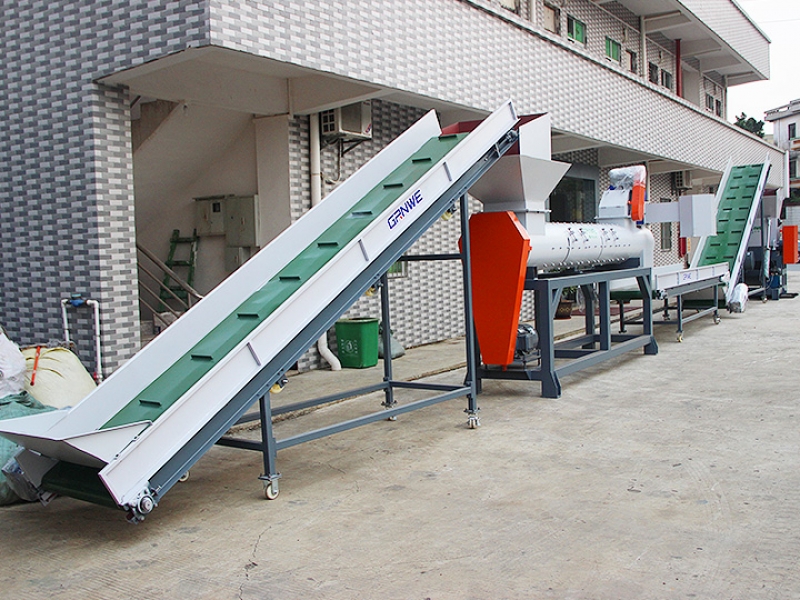 菲律賓PET脫標(biāo)機破碎機